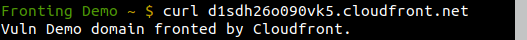 Proof the domain d1sdh26o090vk5.cloudfront.net is working