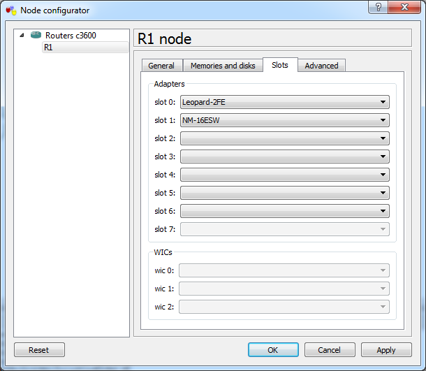 Adding the switch module