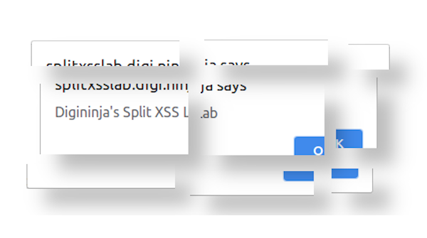 Split XSS - DigiNinja