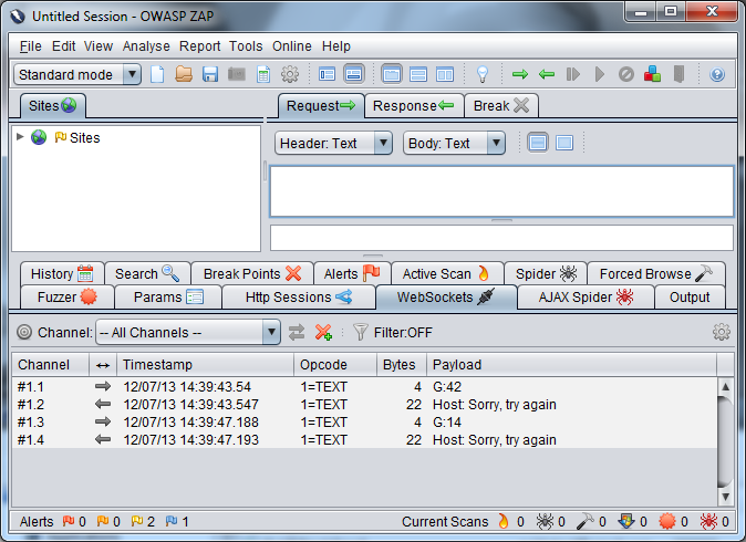 ZAP Custom Payloads not working